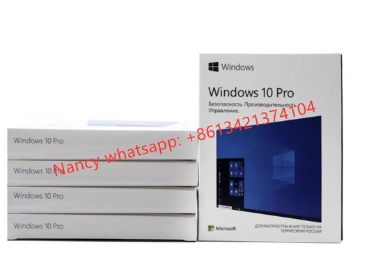 Microsoft Windows 10 Professional Retail Box Key License 64 Bit